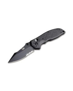 Heckler & Koch Exemplar 3,25" Noir Dentelée G10 couteau de poche