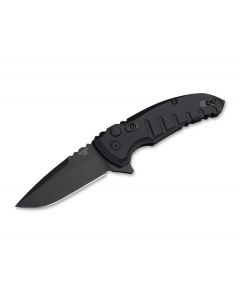 Hogue X1 Microflip Manual All Black coltello tascabile