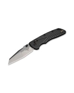 Hogue Deka 3,25" Wharncliffe CPM Magnacut Black Polymer coltello tascabile