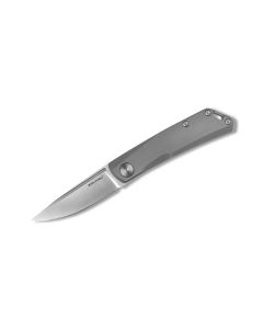 Real Steel Luna Titanium Satin couteau de poche