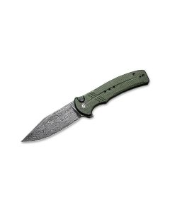 CIVIVI Cogent Damascus Micarta Vert couteau de poche