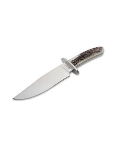 Böker Arbolito Esculta faca de caça em chifre de veado