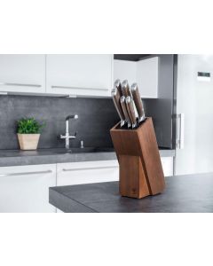 Böker Forge Wood 2.0 knife block set with 6 knives