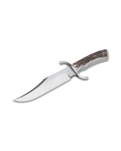 Böker Bowie N690 Stag Horn outdoor knife