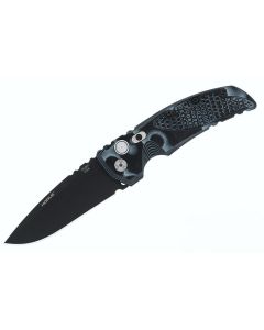 Hogue EX-A01 3.5" G-Mascus All Black Droppoint automatic knife