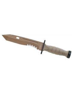 FKMD Oplita Tan Tanto combat knife