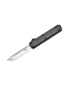 Golgoth G11F1 carbon automatic knife OTF with Tanto blade