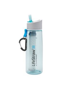 LifeStraw Go 2-Stage (light blue) water bottle with filter
