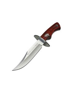 Muela Cazorla Bowie cuchillo de caza con funda de cuero