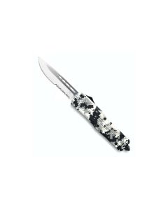 CobraTec Medium FS-3 Winter Digi Drop Serrated automatic knife OTF