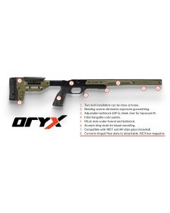 Oryx Sportsman Precisiegeweer Chassis, art.nr. Oryx Chassis