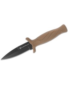 Smith & Wesson small fixed boot knife in FDE colour